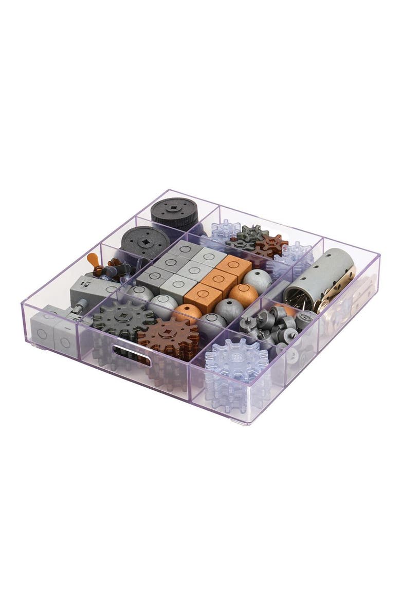 Kaplan Early Learning Company Motors and Magnets Loose Parts STEM Kit - 178 Pieces, Alternate, color, Multicolored