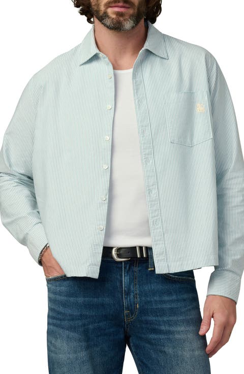 The Keanu Stripe Button-Up Shirt