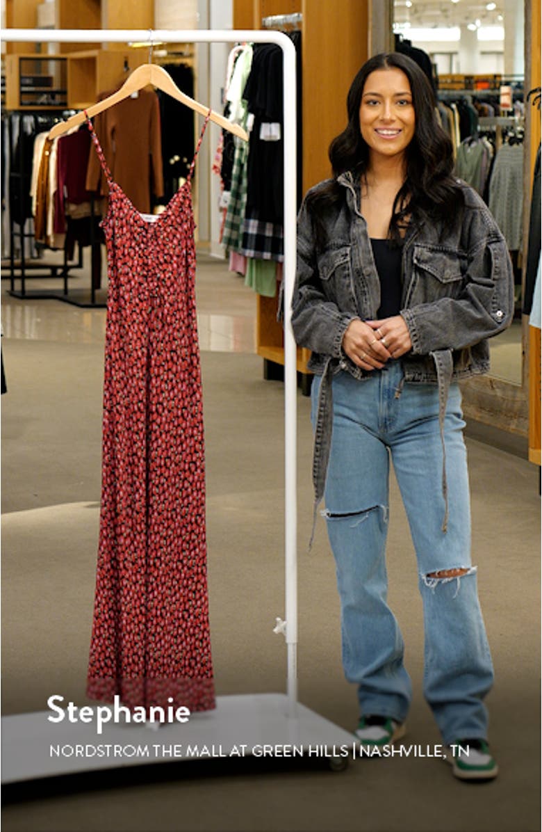 Flower Ruched Dress, sales video thumbnail