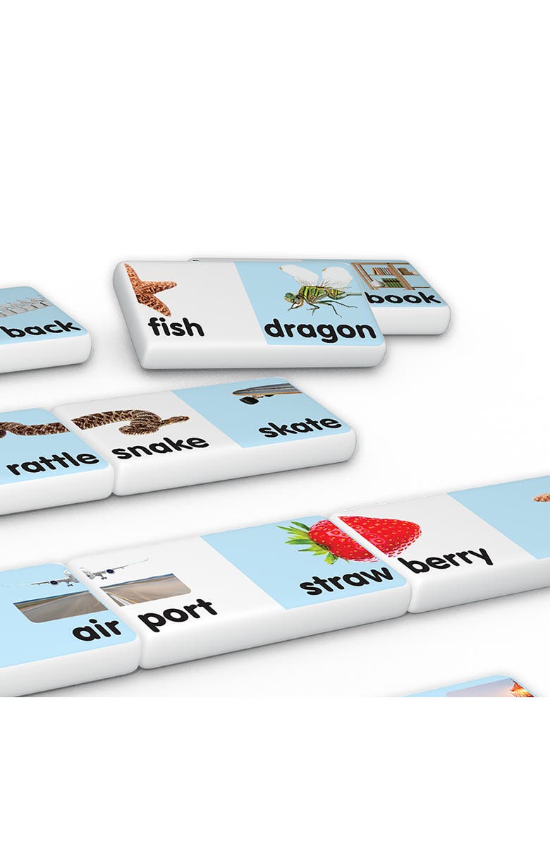 Junior Learning Compound Words Dominoes Language Arts, Alternate, color, 