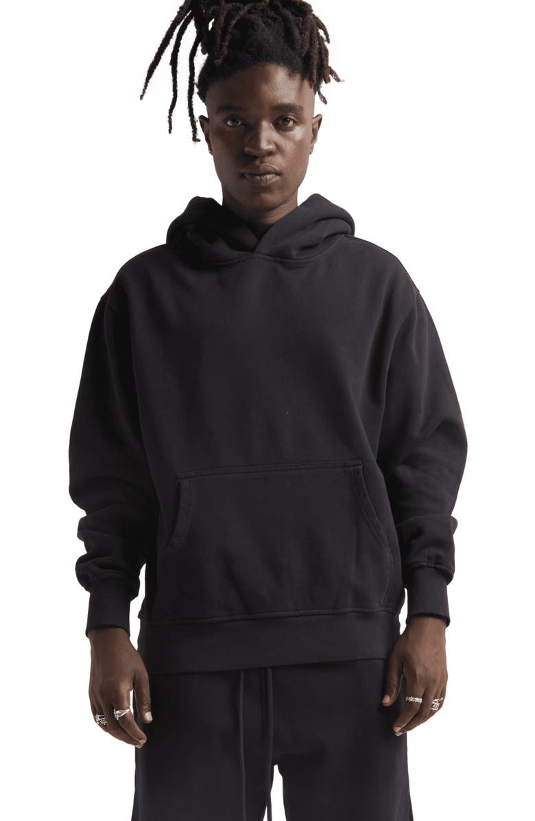 Shaka Wear Heavyweight Garment Dye Hoodie, Main, color, Black
