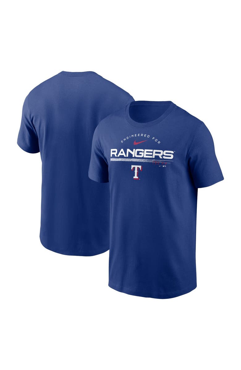 Nike Men's Nike Royal Texas Rangers Team Engineered Performance T-Shirt, Main, color, 