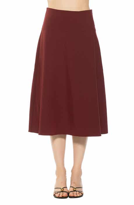 Maris Flared Midi Skirt