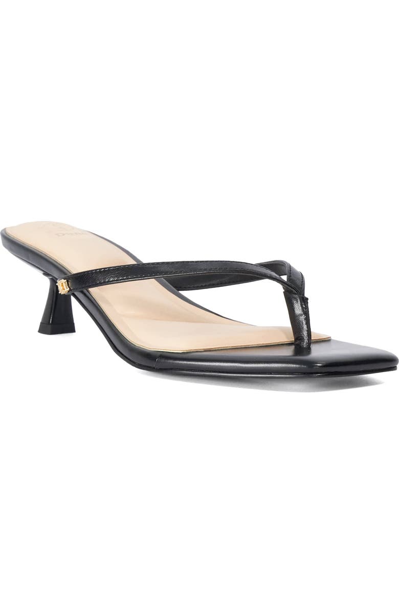 Dune London Martinii Kitten Heel Thong Sandal, Main, color,