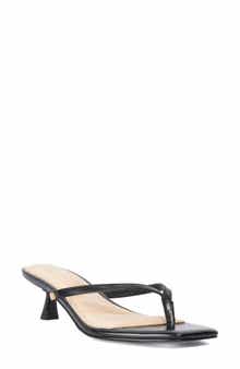 Dune London Martinii Kitten Heel Thong Sandal