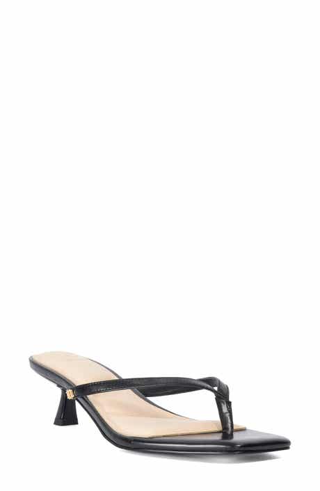 Dune London Martinii Kitten Heel Thong Sandal