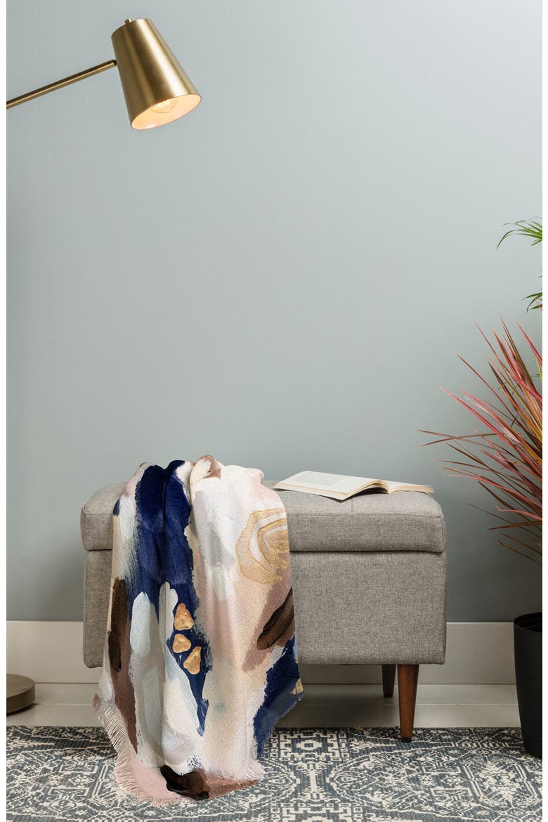 Laura Fedorowicz Chamion Dream Throw Blanket, Alternate, color, MULTI