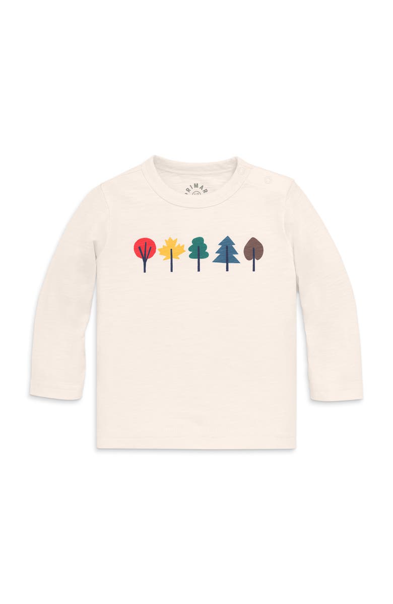 Primary Baby Long Sleeve Foliage Tee, Alternate, color, 