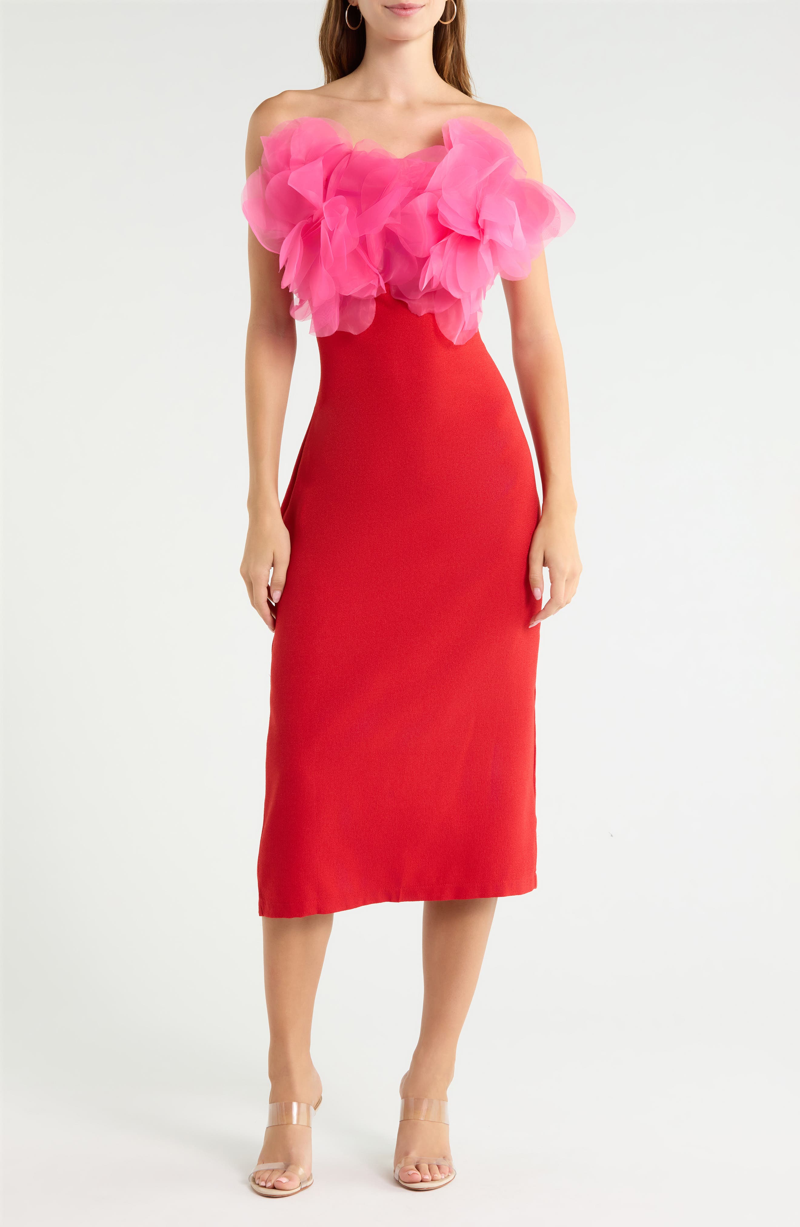 selected RED PINK