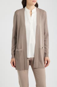 Anne Klein Open Front Cardigan