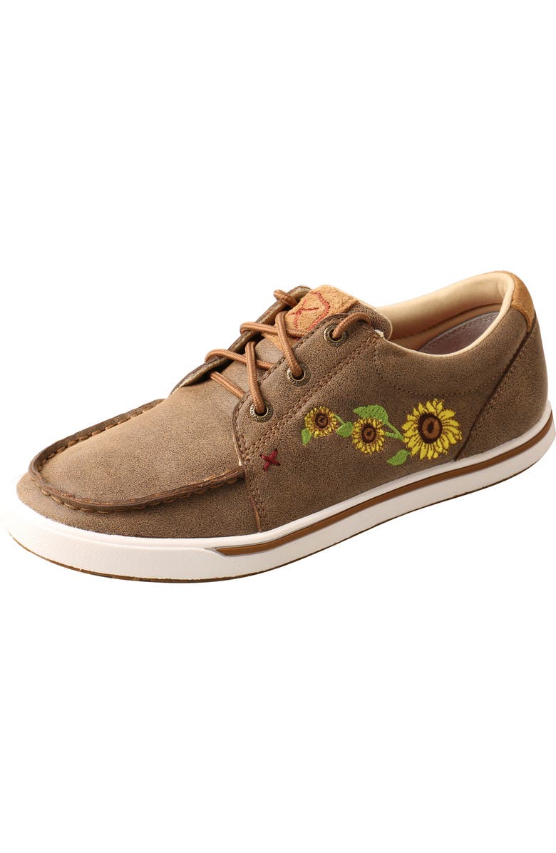 Twisted X Kicks Sneaker, Alternate, color, Bomber Sunflower