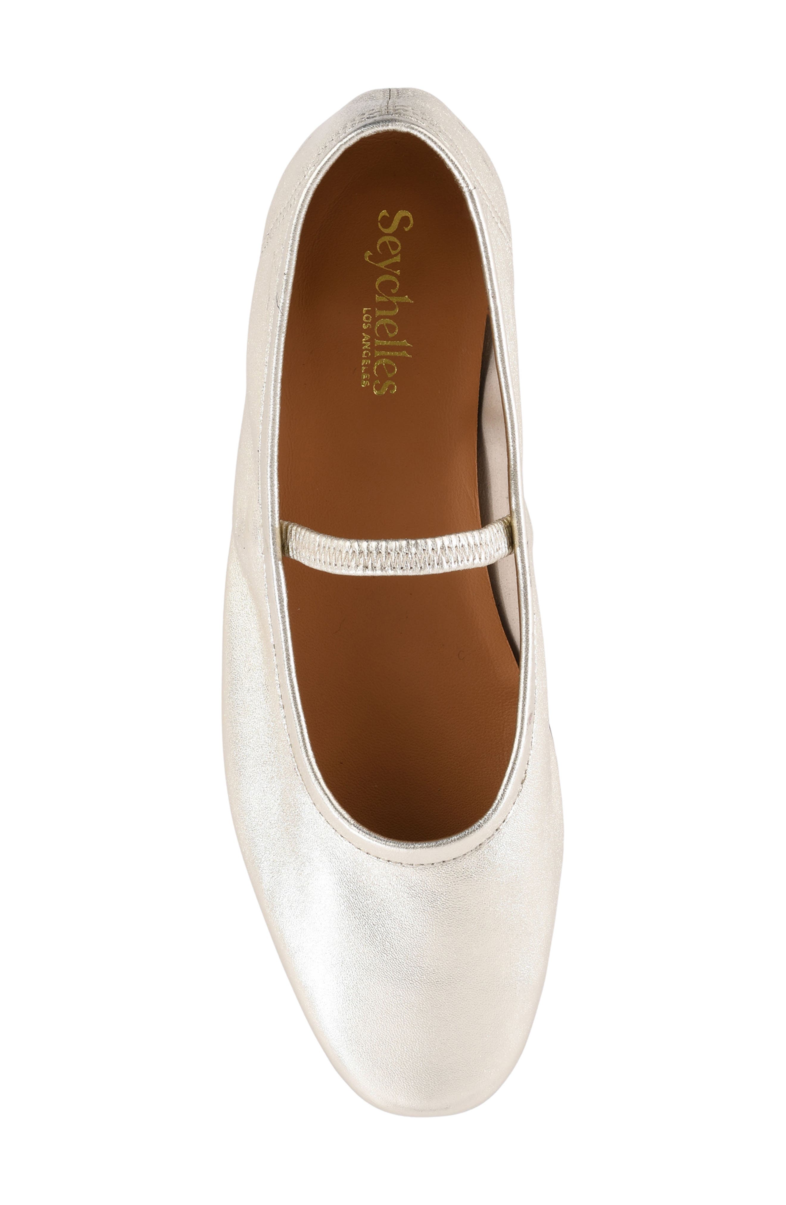 Sweetheart Mary Jane Flat, Alternate, color, LIGHT GOLD
