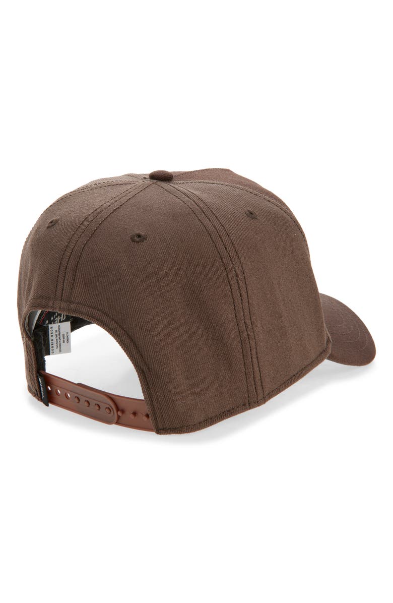 Goorin Bros. Dark Horse Patch Snapback Baseball Cap, Alternate, color, Brown