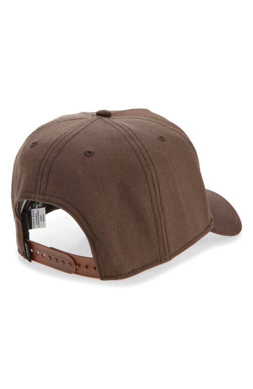 Goorin Bros . Dark Horse Patch Snapback Baseball Cap In Brown