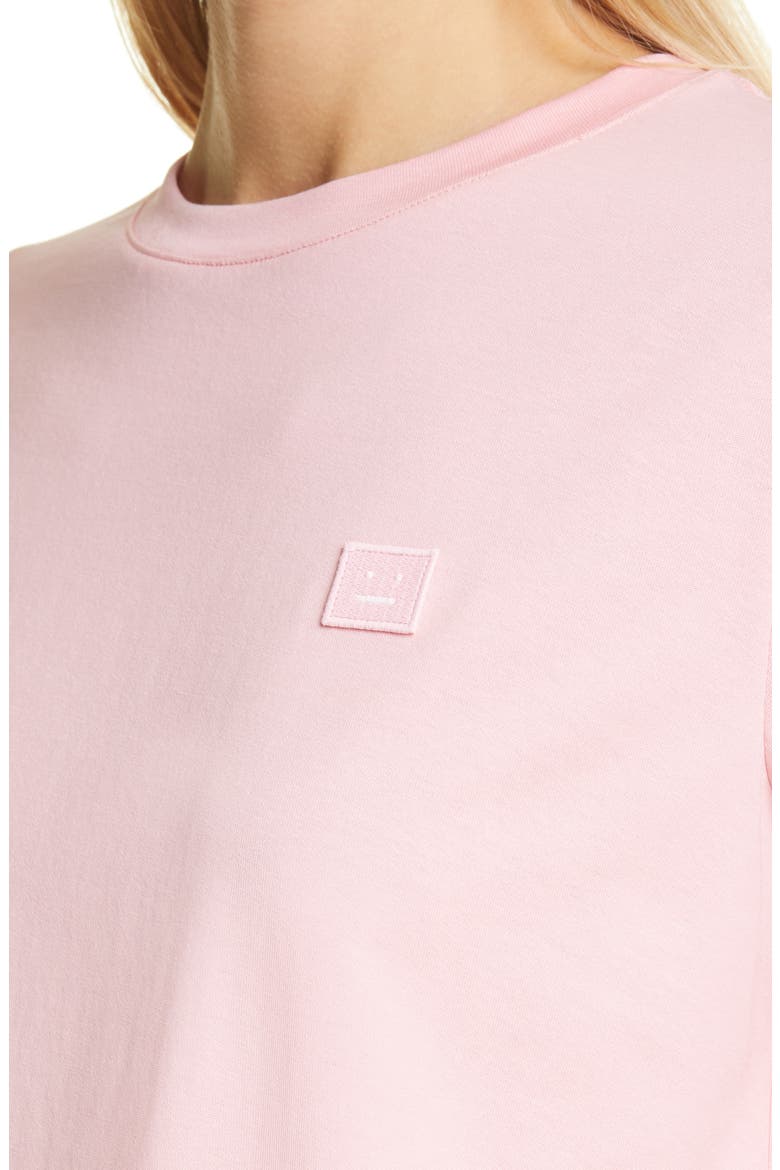 Ellison Face Unisex T-Shirt, Alternate, color, BLUSH PINK