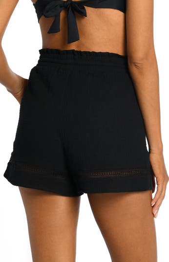 Beach Cotton Cover-Up Shorts
