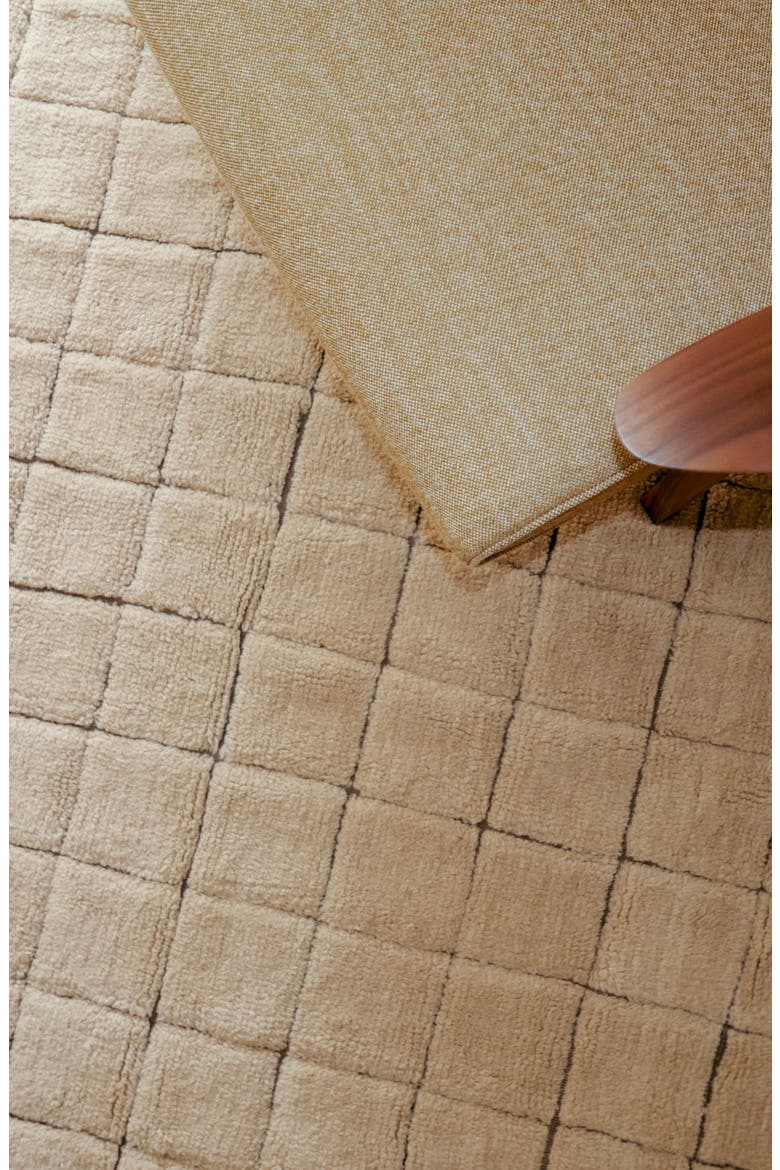 WoolableMosaic Washable Wool Rug, Alternate, color, AMBER