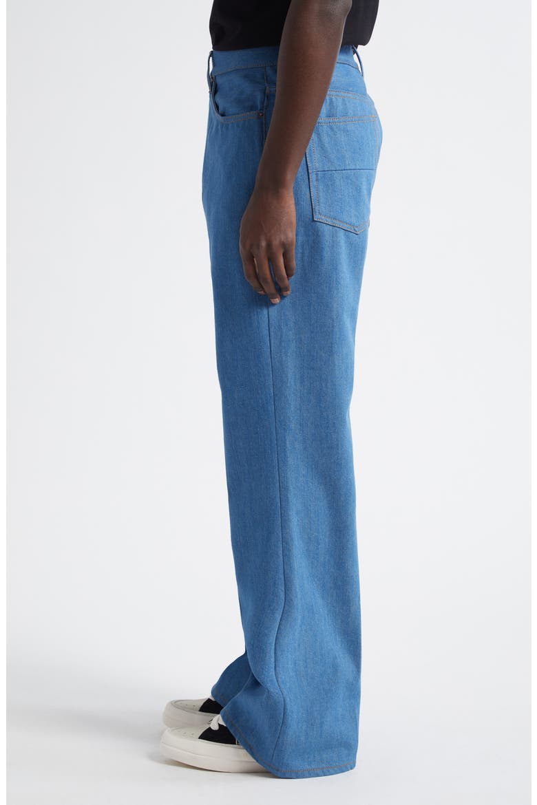 Crease Flare Jeans, Alternate, color, RETRO INDIGO