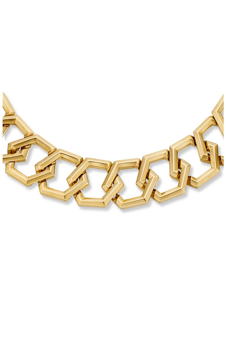 Carlyle Necklace in 18K Yellow Gold, 24mm, Alternate, color, 18K YELLOW GOLD