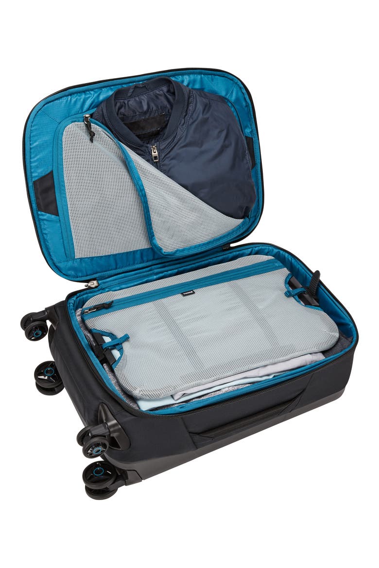 Subterra 22-Inch Spinner Carry-On, Alternate, color, BLACK