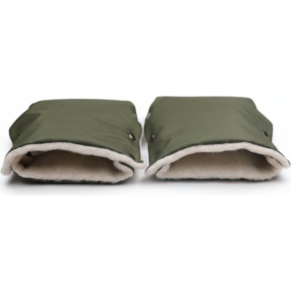 Cover Baby Llc Cover Baby Adult Organic Wool Handmuff Gloves In Green