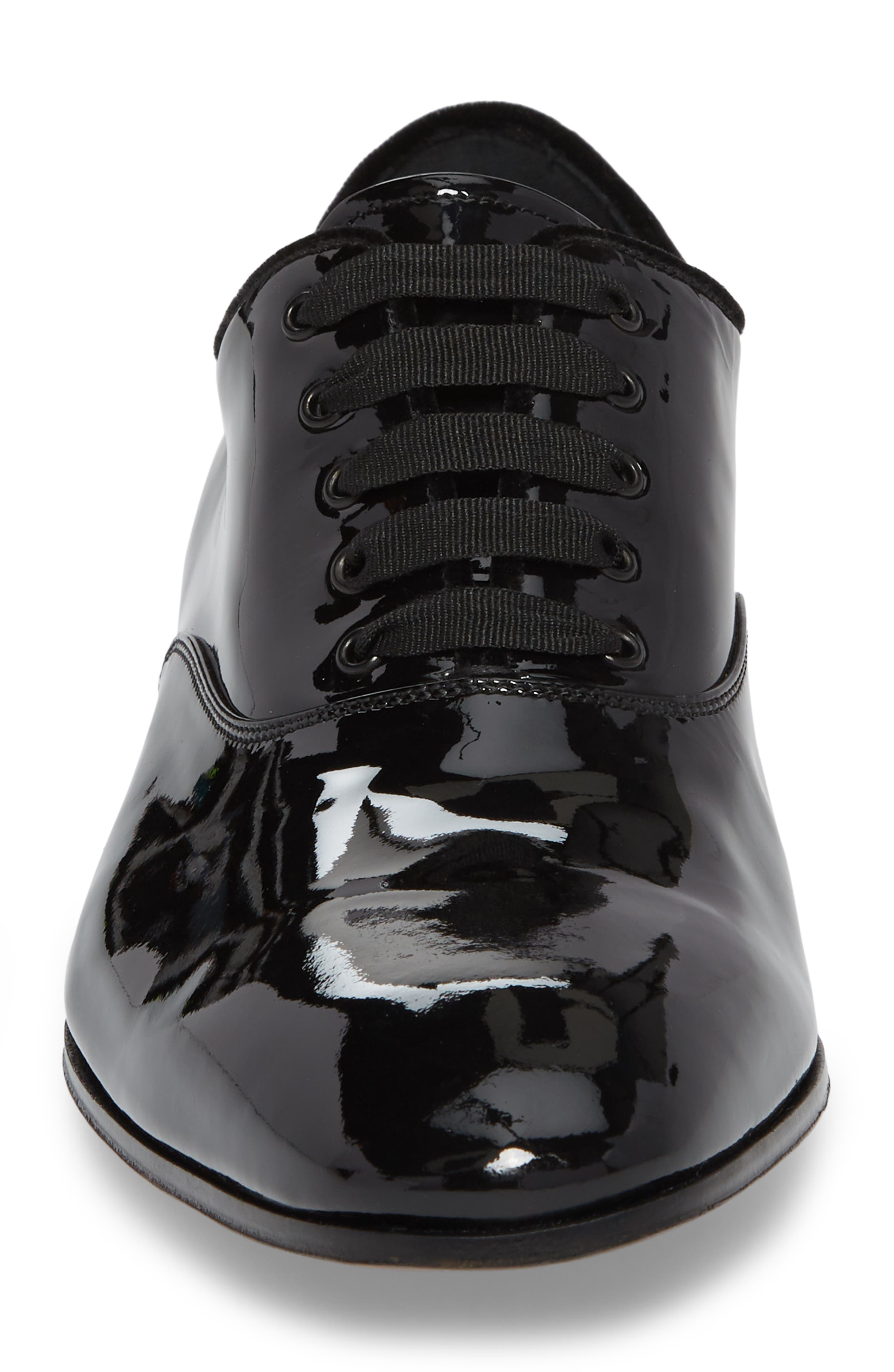 FERRAGAMO Salvatore Ferragamo Belshaw Patent Oxford, Alternate, color, 