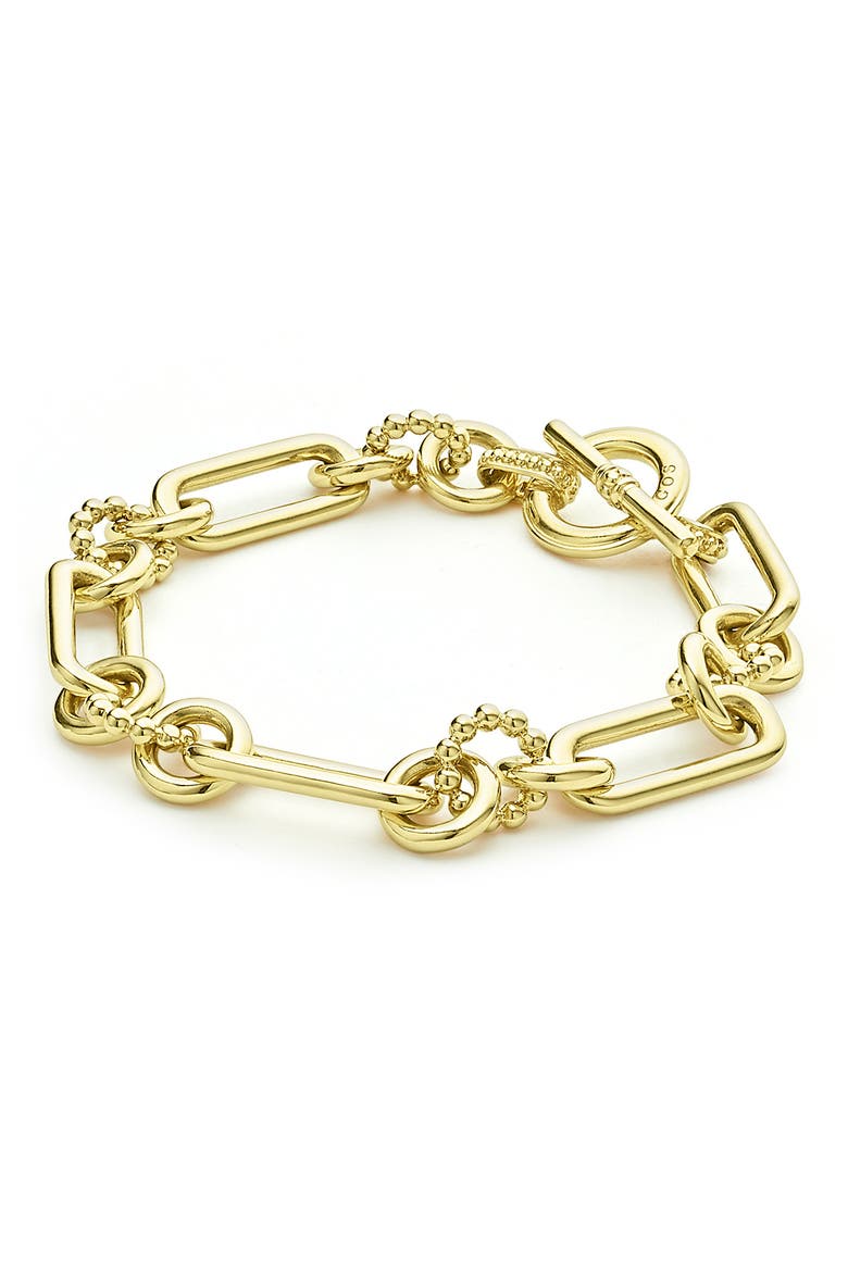 Signature Caviar Fluted Link Toggle Bracelet video