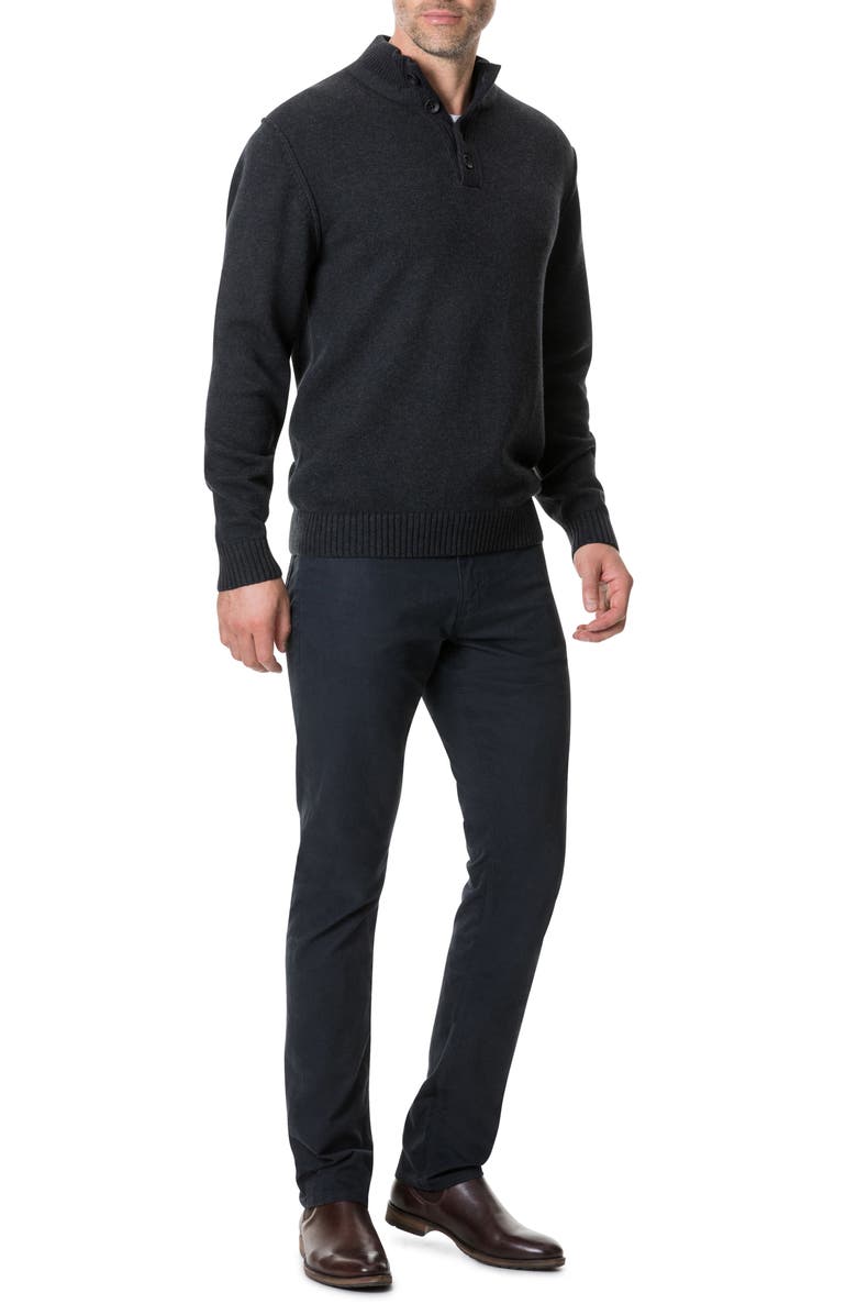 Rodd & Gunn Kent Terrace Quarter Button Sweater, Alternate, color,