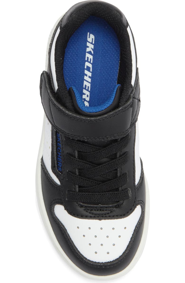 SKECHERS Kids' Quick Street Sneaker, Alternate, color, Black/ White