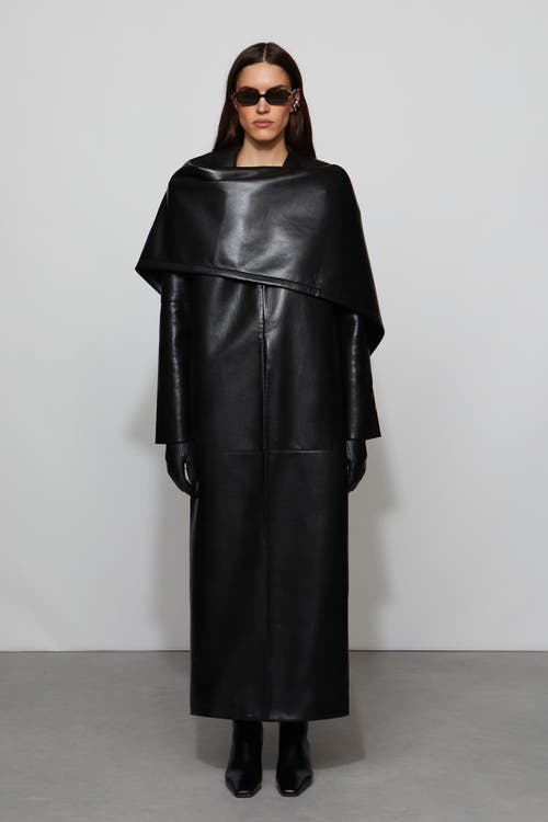 Et Ochs Wren Jacket In Leather In Black