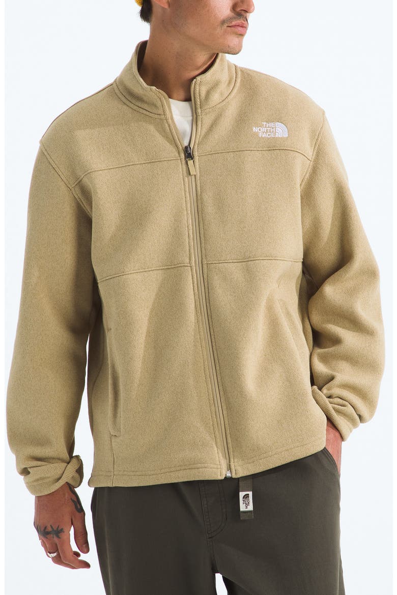 Gordon Lyons Full Zip Jacket, Main, color, KHAKI STONE HEATHER