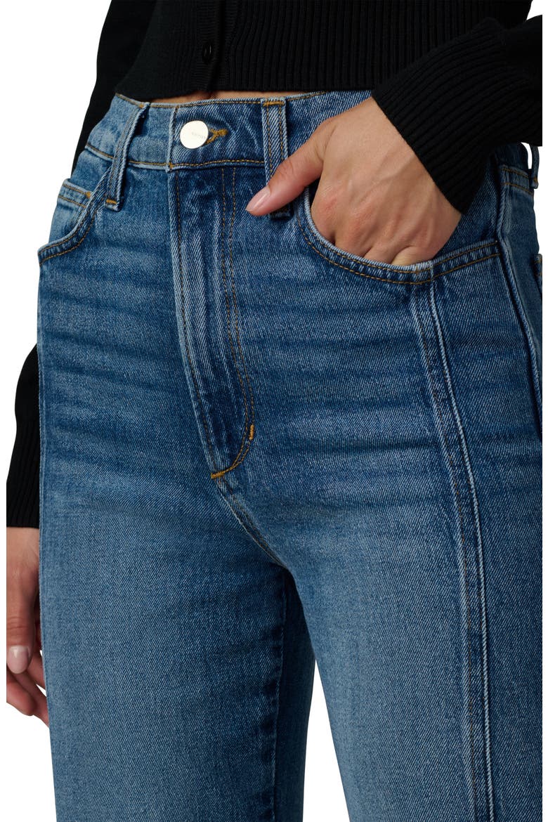 The Margot Cuffed High Waist Straight Leg Jeans, Alternate, color, TOME
