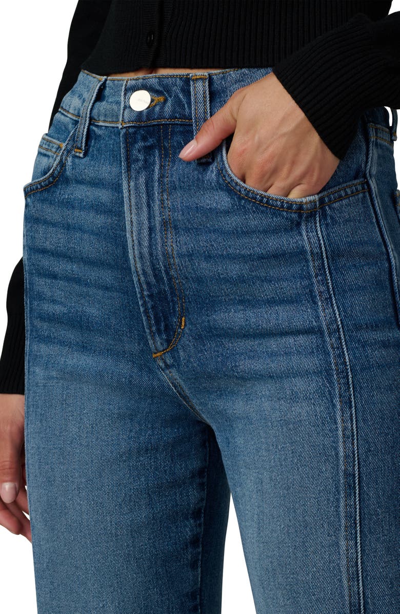 Joe's The Margot Cuffed High Waist Straight Leg Jeans, Alternate, color, Tome