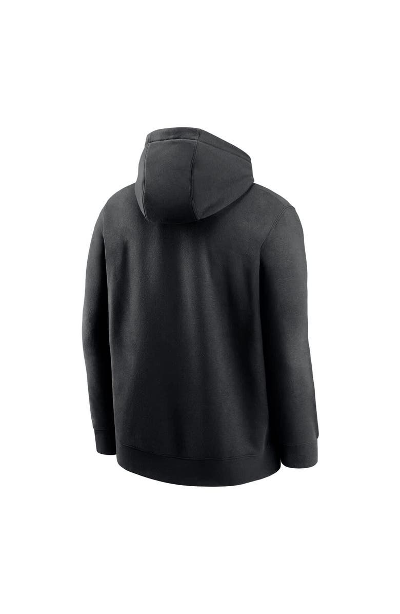 Nike Men's Nike Black Purdue Boilermakers Club Pullover Hoodie, Alternate, color, Black