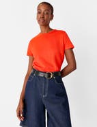 Whistles Posie Double Trim T-Shirt