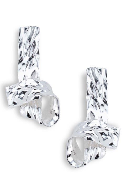 Jiya Statement Knot Earrings