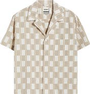 RIZORT Andrew Check Cotton Camp Shirt