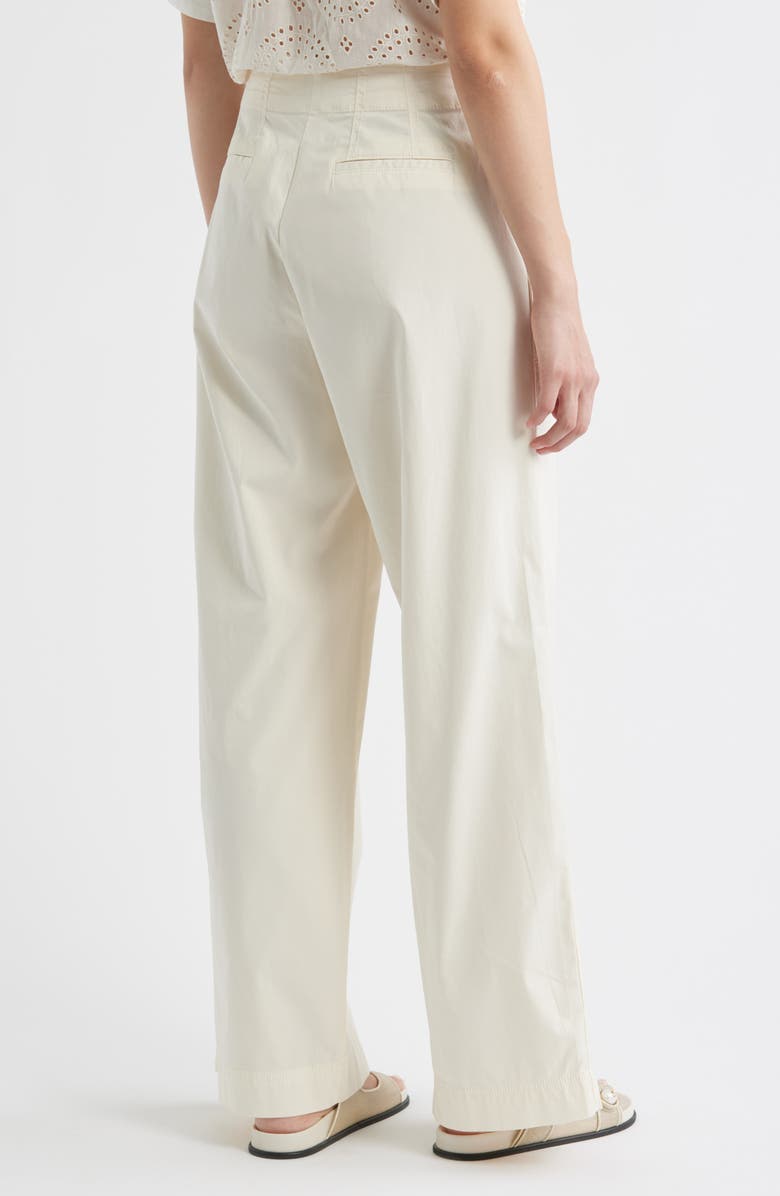 BOSS Orange Tahilone Stretch Cotton Pants, Alternate, color, Soft Cream