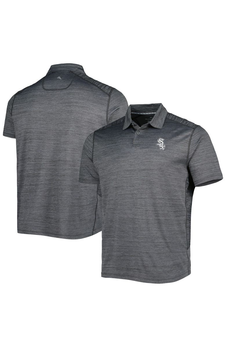 Tommy Bahama Men's Tommy Bahama Gray Chicago White Sox Delray IslandZone Polo, Main, color, 