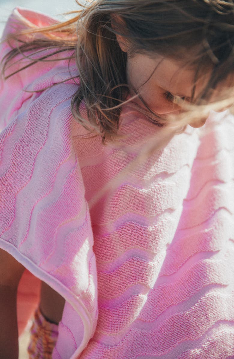 Feather 4 Arrow Kids' El Ray Hooded Cover-Up Poncho, Alternate, color, 