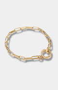 Stella & Dot Tatum Paperclip Link Bracelet