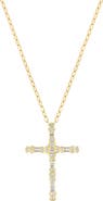 Bony Levy Florentine Diamond Cross Pendant Necklace