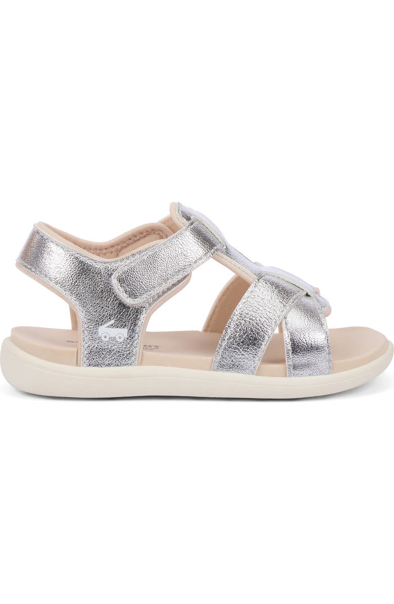 See Kai Run Kids' Shayna Sandal, Alternate, color, Silver Metallic