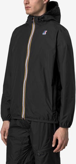 アウターその他 K-WAY LAURETTE PLUS - Reversible Hooded Jacket Jackets Woman LAURETTE PLUS.2 REVERSIBLE Short BLACK P-BEIGE LT