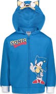 SEGA Sonic the Hedgehog Cosplay Zip-Up Hoodie
