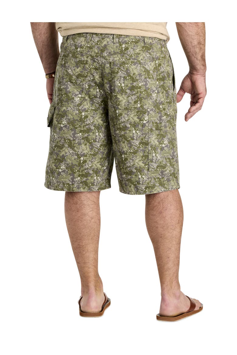 Big & Tall Relaxed-Fit Carpenter Shorts, Alternate, color, FADED LEAF CAMO
