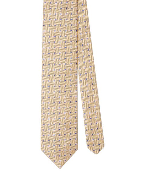 Robert Diamond Cube Necktie