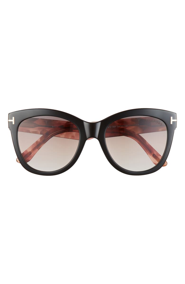 TOM FORD Wallace 54mm Gradient Cat Eye Sunglasses, Main, color, 