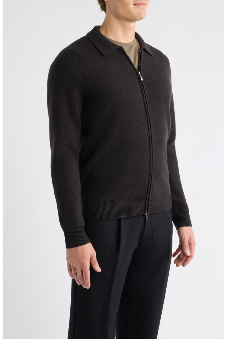 Stretch Wool & Cashmere Jacket, Alternate, color, BROWN LATTE