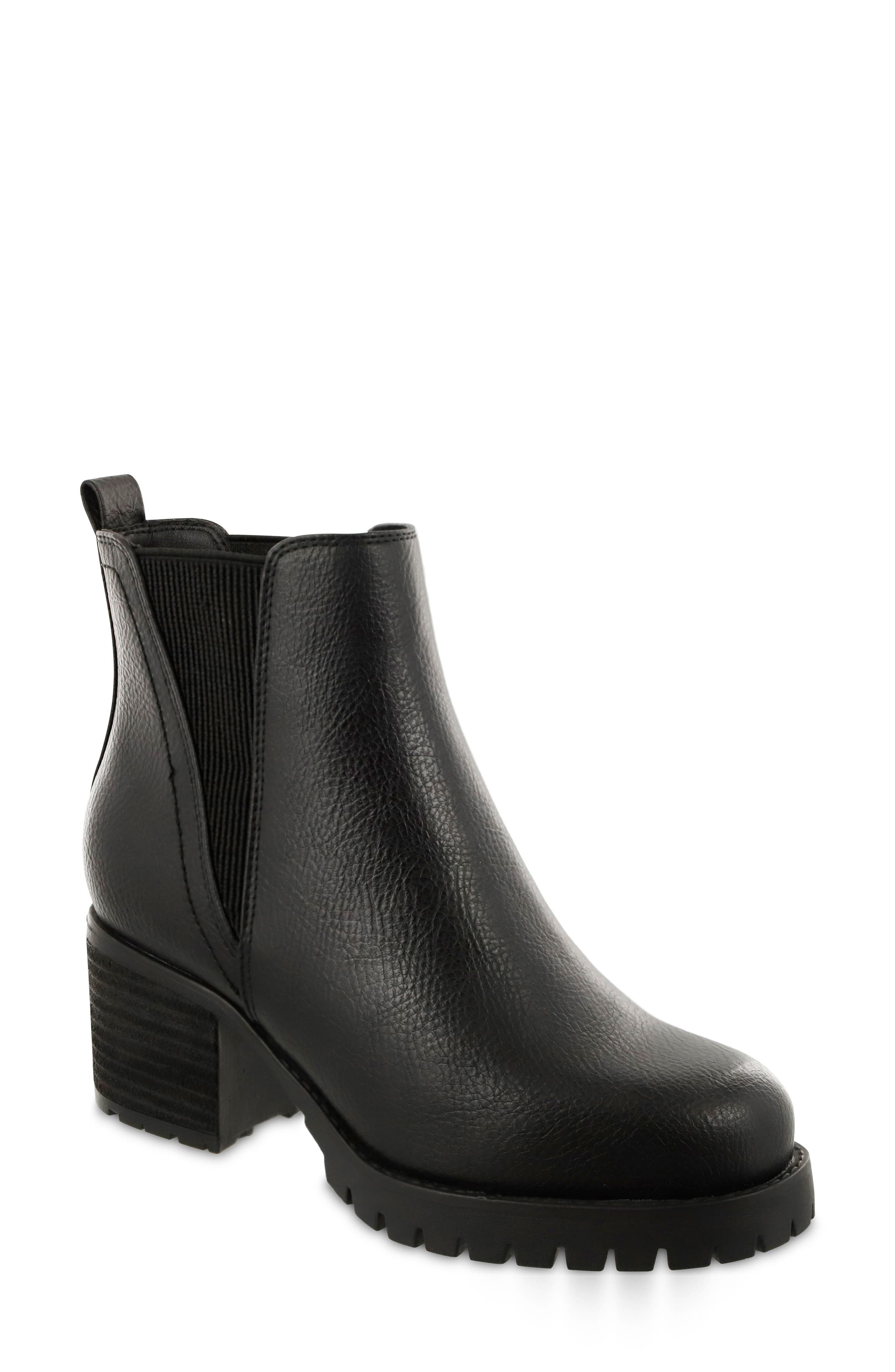 MIA Jody Lug Sole Platform Chelsea Boot